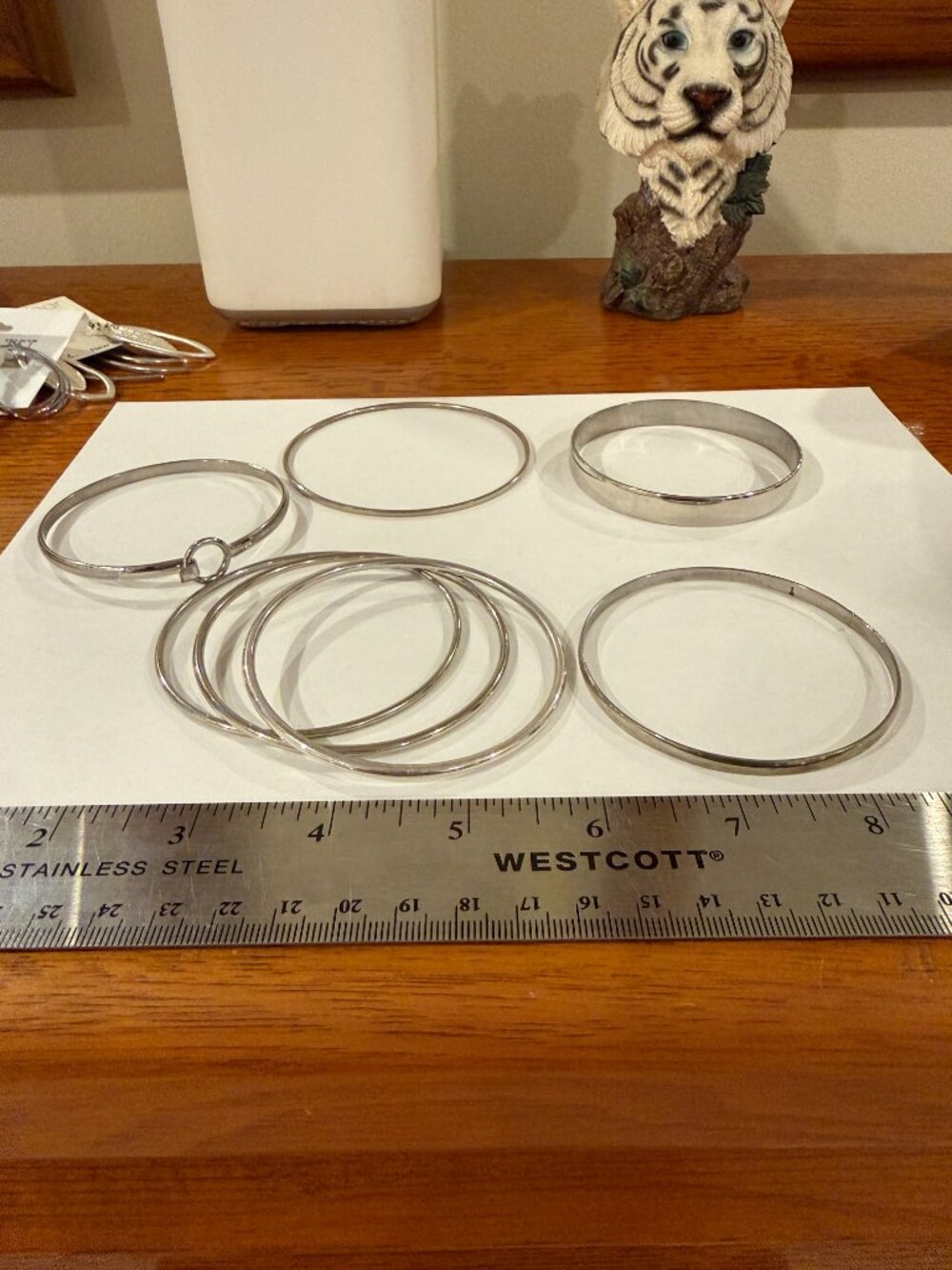 Silver Bangles - Picture 2 of 3